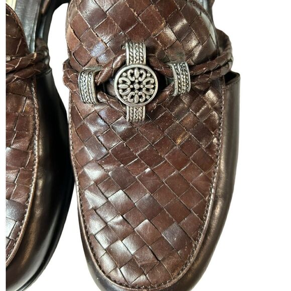 Brighton Holland Brown Open Side Loafers size 5.5M - Picture 4 of 16
